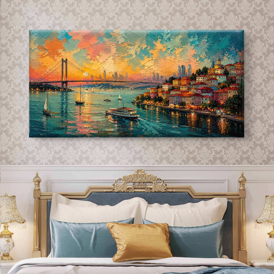 Modern Interiors Landscape Premium Canvas Painting - Premium Wall Art | Decor By Neon
