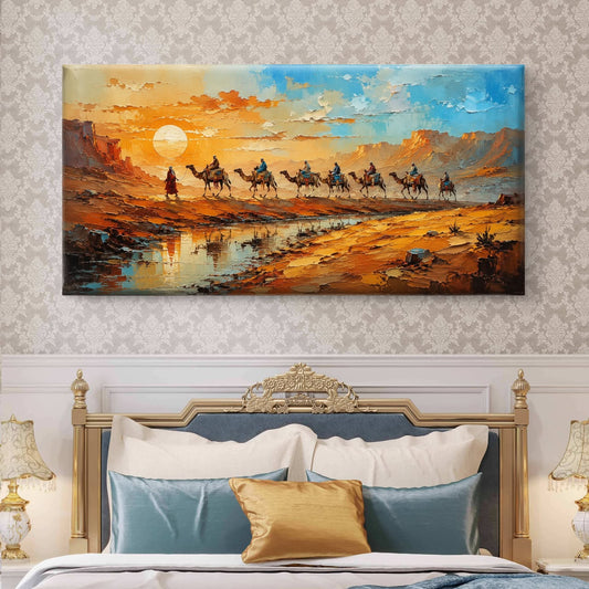 Modern Interiors Landscape Premium Canvas Painting - Premium Wall Art | Decor By Neon