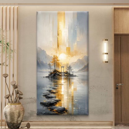 Modern Interiors Portrait Premium Canvas Painting