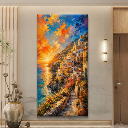 Modern Interiors Portrait Premium Canvas Painting