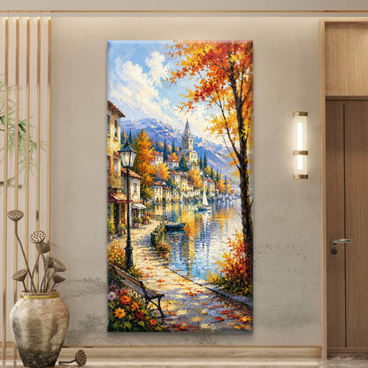 Modern Interiors Portrait Premium Canvas Painting