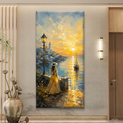 Modern Interiors Portrait Premium Canvas Painting