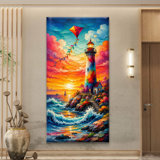 Modern Interiors Portrait Premium Canvas Painting - Premium Wall Art | Decor By Neon