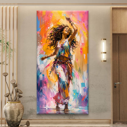 Modern Interiors Portrait Premium Canvas Painting