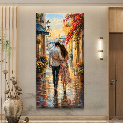Modern Interiors Portrait Premium Canvas Painting