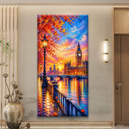 Modern Interiors Portrait Premium Canvas Painting