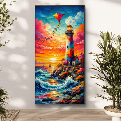Modern Interiors Portrait Premium Canvas Painting