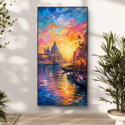 Modern Interiors Portrait Premium Canvas Painting
