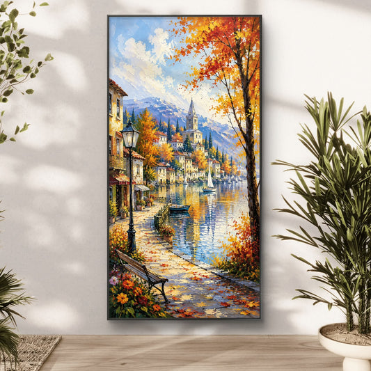 Modern Interiors Portrait Premium Canvas Painting - Canvas Wall Art | Decor By Neon