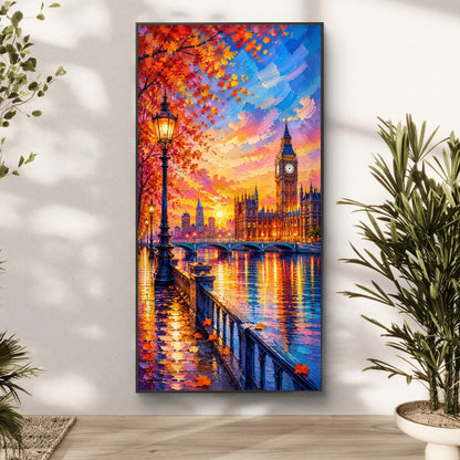 Modern Interiors Portrait Premium Canvas Painting
