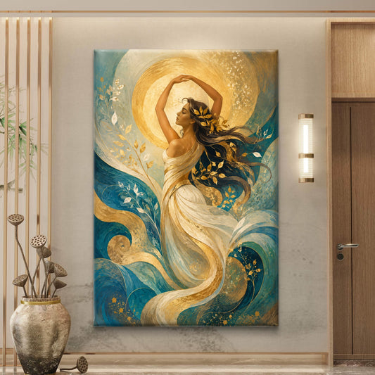 Modern Interiors Portrait Premium Canvas Painting - Premium Wall Art | Decor By Neon