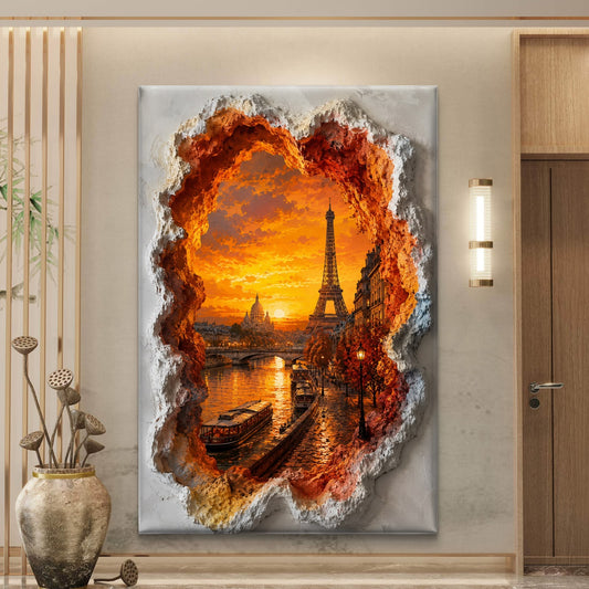 Modern Interiors Portrait Premium Canvas Painting - Premium Wall Art | Decor By Neon