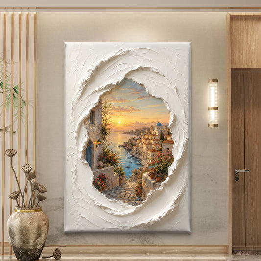 Modern Interiors Portrait Premium Canvas Painting - Premium Wall Art | Decor By Neon