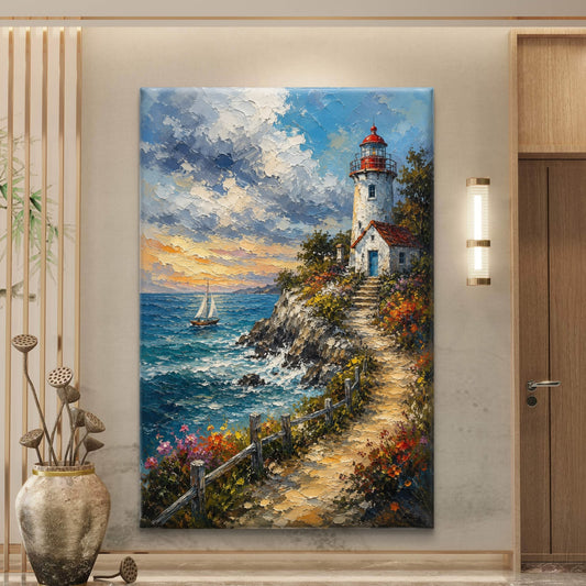 Modern Interiors Portrait Premium Canvas Painting - Premium Wall Art | Decor By Neon