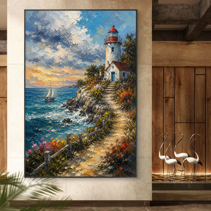 Modern Interiors Portrait Premium Canvas Painting