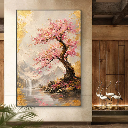 Modern Interiors Portrait Premium Canvas Painting