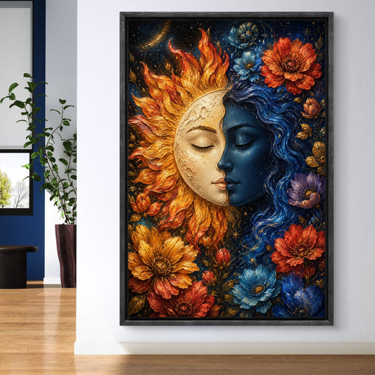 Modern Interiors Portrait Premium Canvas Painting - Canvas Wall Art | Decor By Neon
