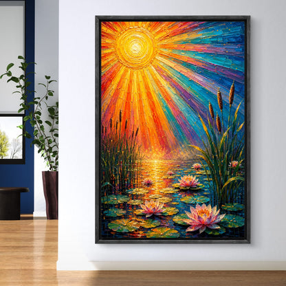 Modern Interiors Portrait Premium Canvas Painting