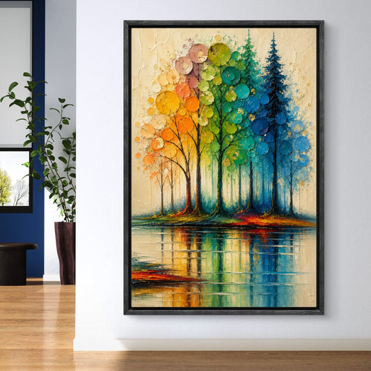 Modern Interiors Portrait Premium Canvas Painting - Canvas Wall Art | Decor By Neon