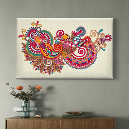 Mystic Mandalika Premium Canvas Wall Painting