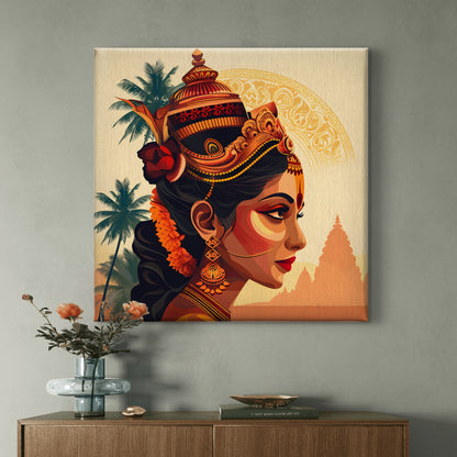 Crown of Heritage Premium Canvas Wall Painting