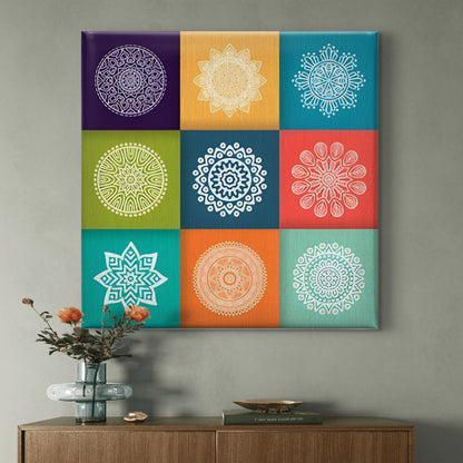 Mandala Harmony Premium Canvas Wall Painting