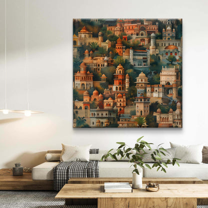 Royal Kingdomscape Premium Canvas Wall Painting