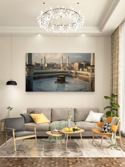 Kaaba Sharif Mecca Premium Acrylic Islamic Wall Art , Islamic Painting