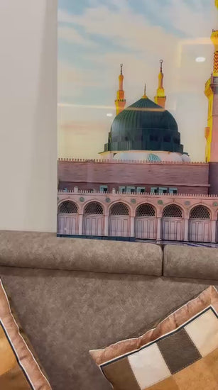 Medina Premium Vertical Acrylic Islamic Wall Art , Islamic Painting - Buy Online | Decor By Neon