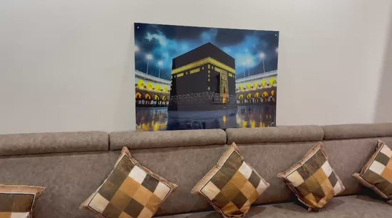Kaaba Sharif Mecca Sacred Premium Acrylic Islamic Wall Art , Islamic Painting - Buy Online | Decor By Neon