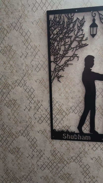 Eternal Embrace Metal Wall Art, Unique/Customized Metal Wall Art Gift, Metal Wall Art for Wedding/Anniversary Gifts
