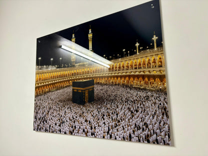 The Kaaba Mecca Sacred Premium Acrylic Islamic Wall Art , Islamic Painting