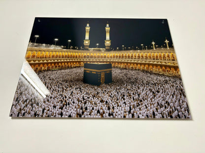 The Kaaba Mecca Sacred Premium Acrylic Islamic Wall Art , Islamic Painting