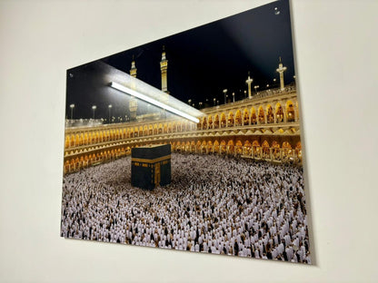 The Kaaba Mecca Sacred Premium Acrylic Islamic Wall Art , Islamic Painting