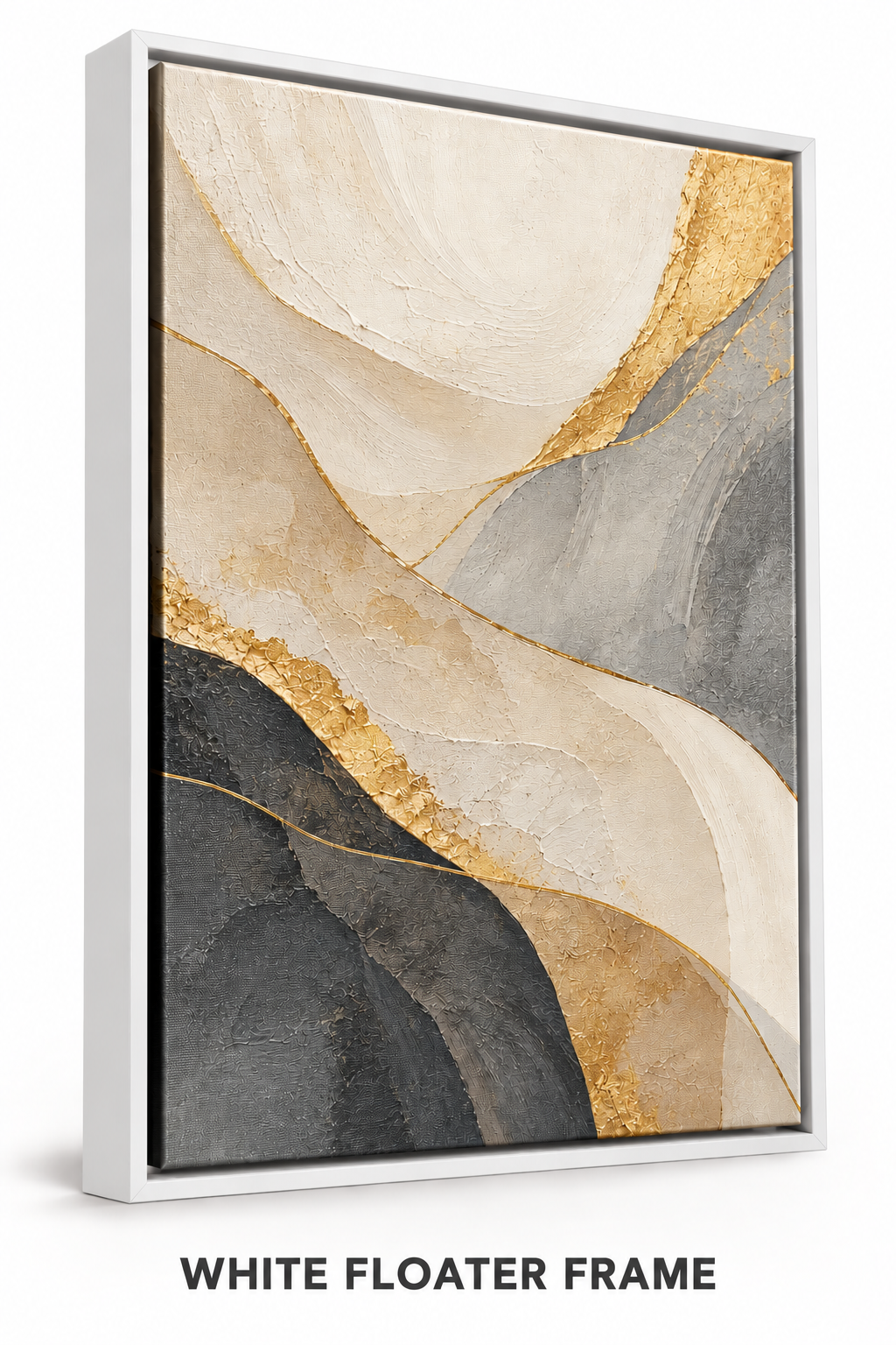 White Floater Frame